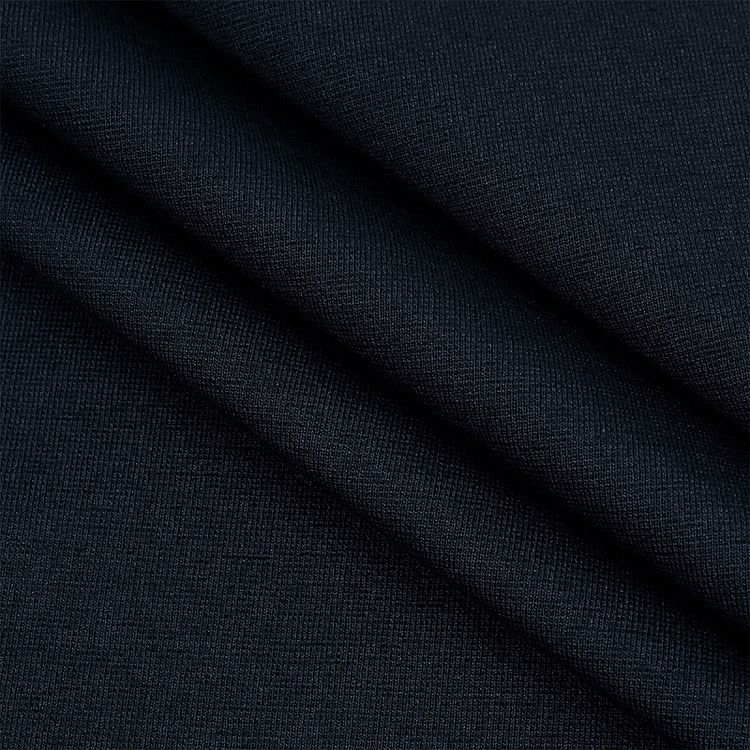 Ткань Джерси, 5 м x 155 см, 380 г/м², цвет: темно-синий, TBY — картинка 3