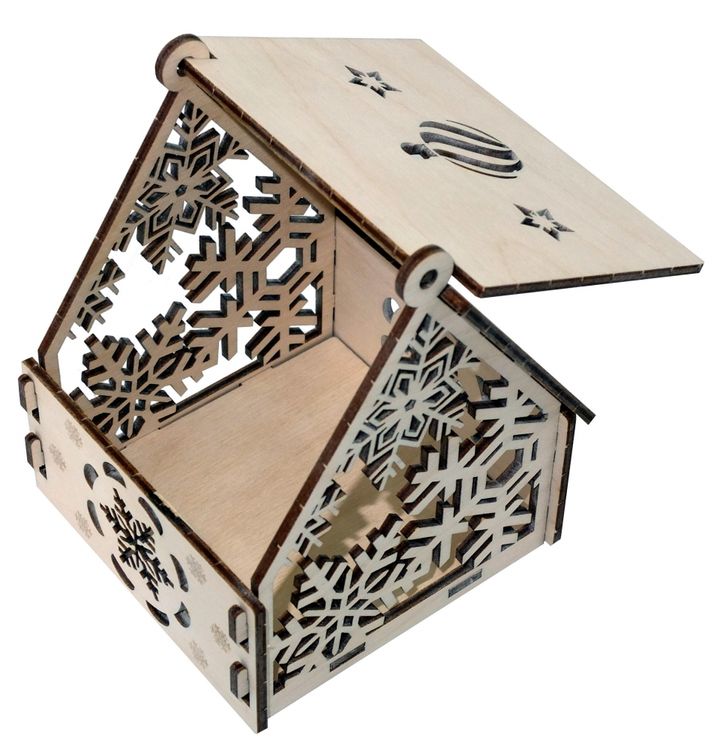 Конструктор из дерева «Домик Снежинка», Древо игр — картинка 3