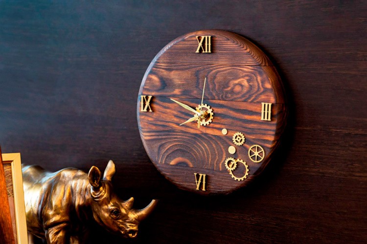 Заготовка для декорирования Mr. Carving «Часы круглые», 1 шт. — картинка 2