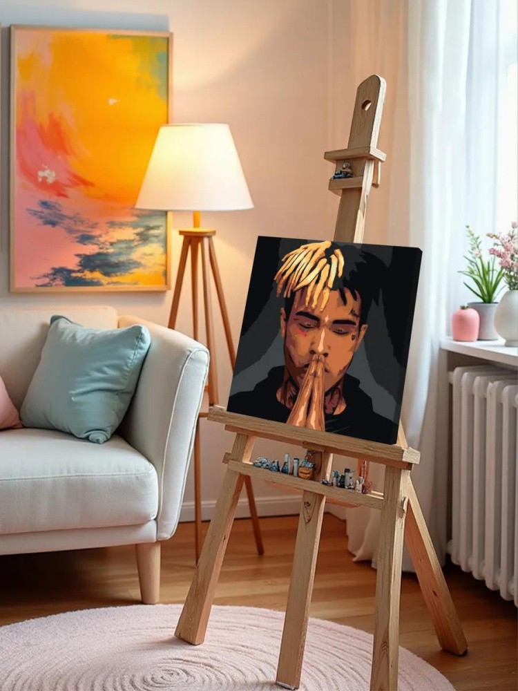 Картина по номерам «XXXTENTACION 7» — картинка 11