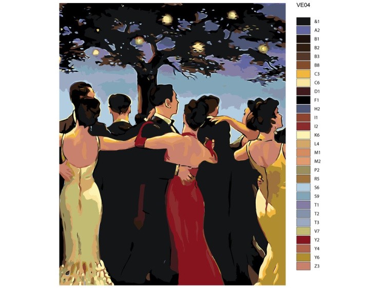 Картина по номерам «Вальс» — картинка 2