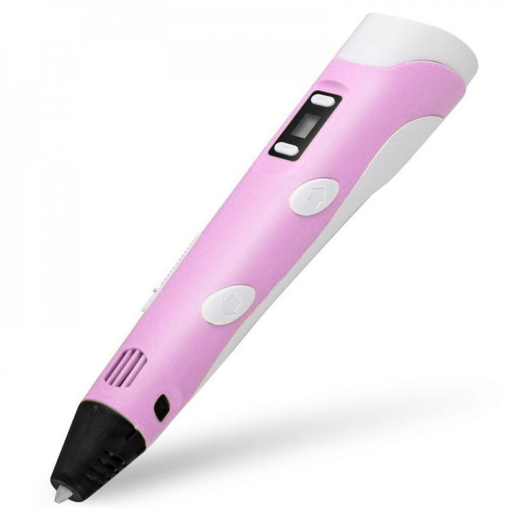 3D ручка, розовая