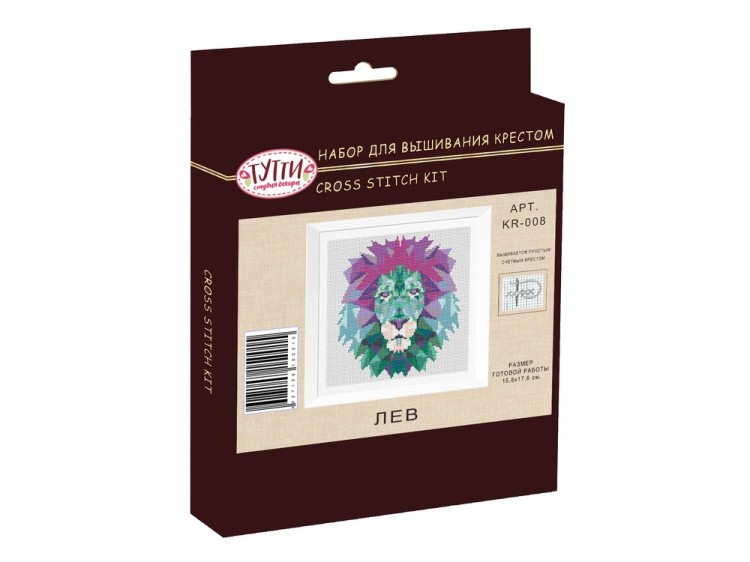 Набор для вышивания «Лев» — картинка 3