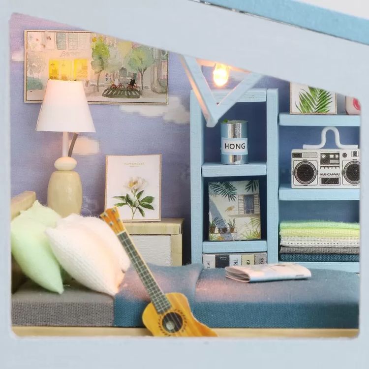 Миниатюрная сборная модель (румбокс) «Первая встреча» — картинка 8