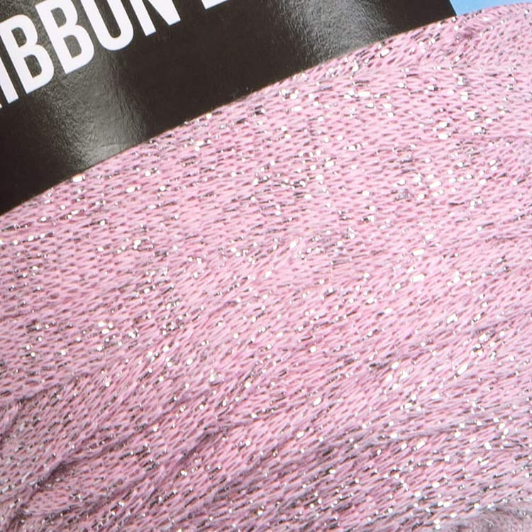 Пряжа YarnArt Ribbon Lurex (Риббон Люрекс) (732), розовый, 4 шт. по 250 г — картинка 2