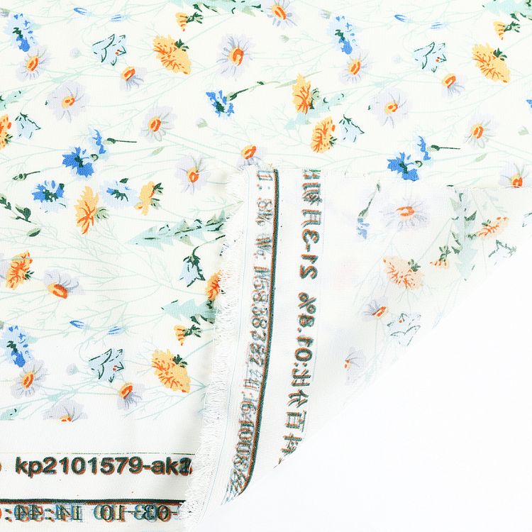 Ткань Софт, 5 м, ширина 150 см, 105 г/м2, цвет: белый, принт, TBY — картинка 3