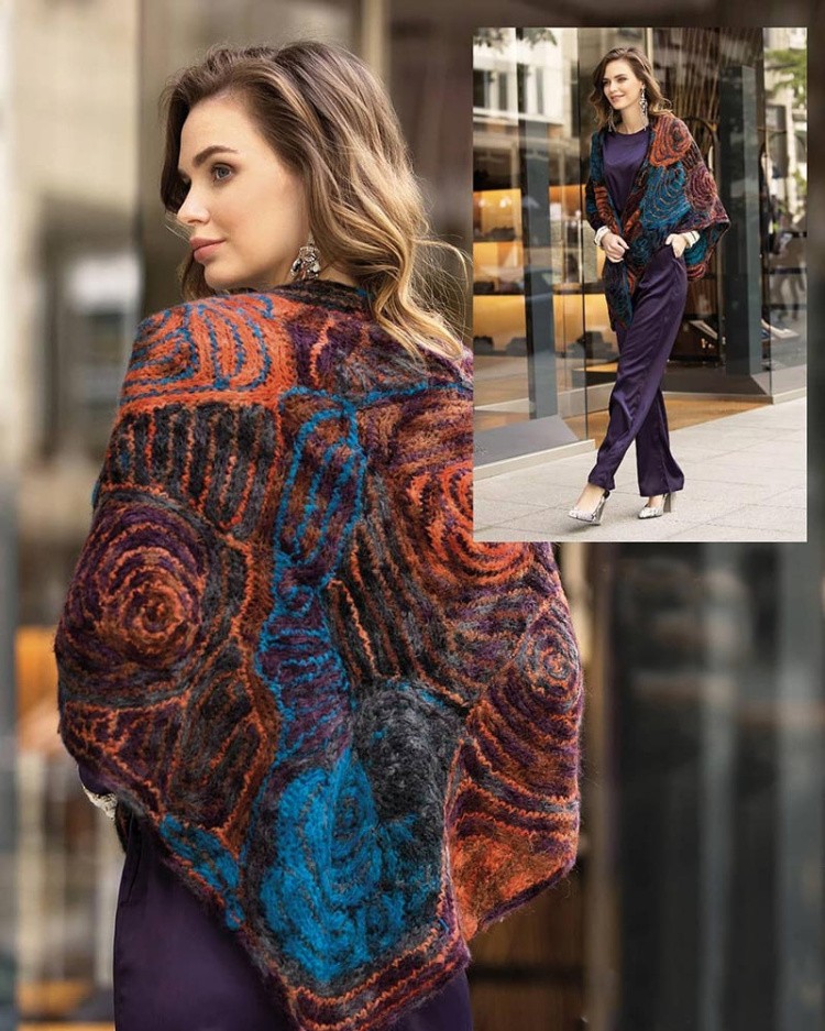Пряжа ALIZE Country new (6410), мультиколор, 5 шт. по 100 г — картинка 7