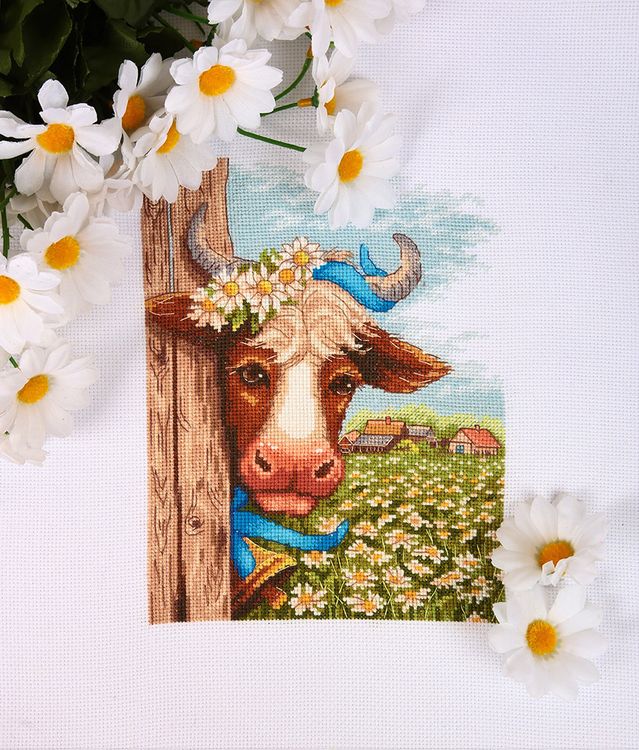 Набор для вышивания «В ромашках» — картинка 3