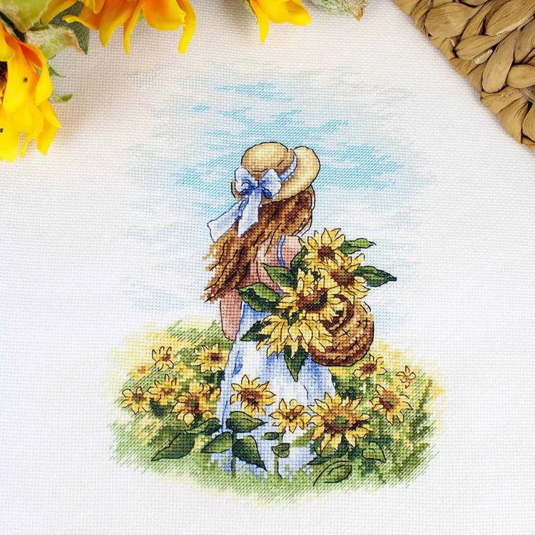 Набор для вышивания «По солнечному полю» — картинка 5