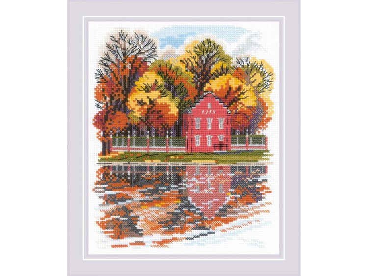 Набор для вышивания «Усадьба Кусково. Голландский домик» — картинка 2