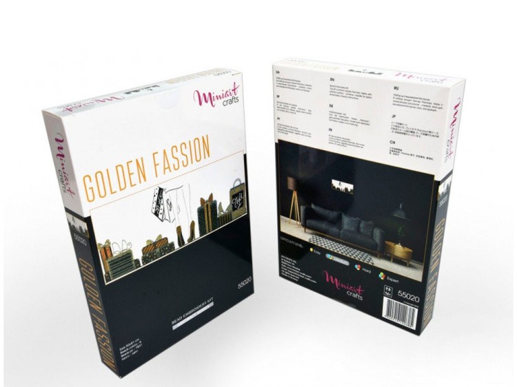 Набор вышивки бисером «Золотая Мода» — картинка 4