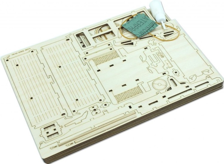 Конструктор из дерева «Грузовик Полуторка Кузов», Армия России — картинка 5