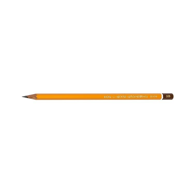 Карандаш Koh-i-Noor чернографитный технический 3B