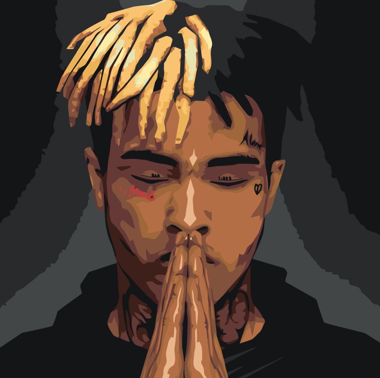 Картина по номерам «XXXTENTACION 7»