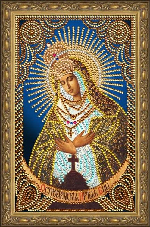 Алмазная вышивка «Остробрамская Пресвятая Богородица»