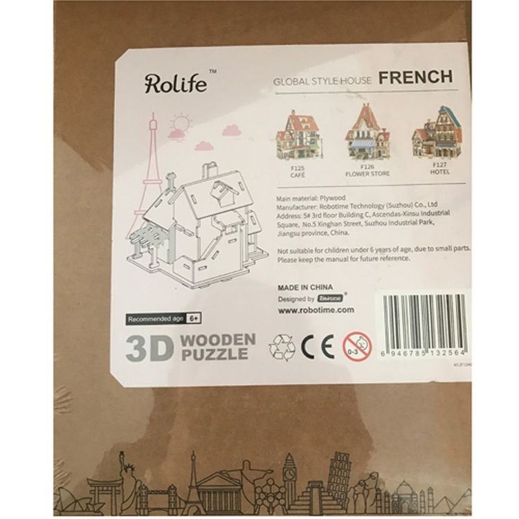 Конструктор из дерева «Французский фермерский домик» — картинка 3