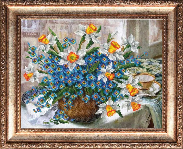 Набор вышивки бисером «Нежность весны» — картинка 2