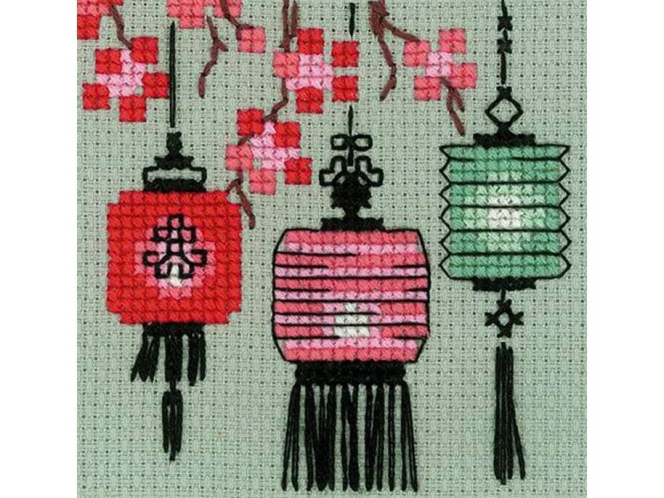 Набор для вышивания «Китайские фонарики» — картинка 3