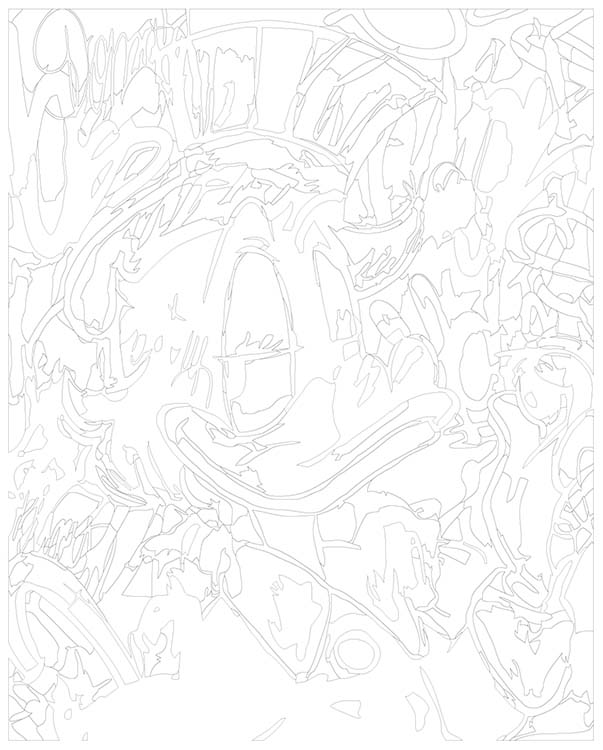 Картина по номерам «Скрудж МакДак Арт 5» — картинка 3