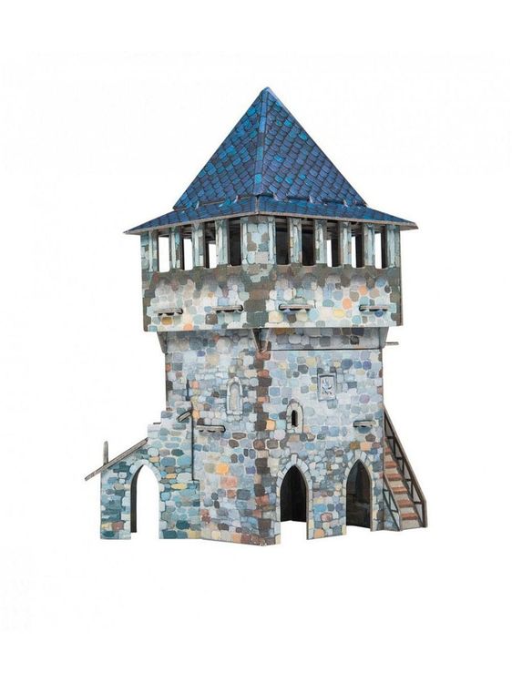 Сборная модель из картона «Верхняя башня» — картинка 4