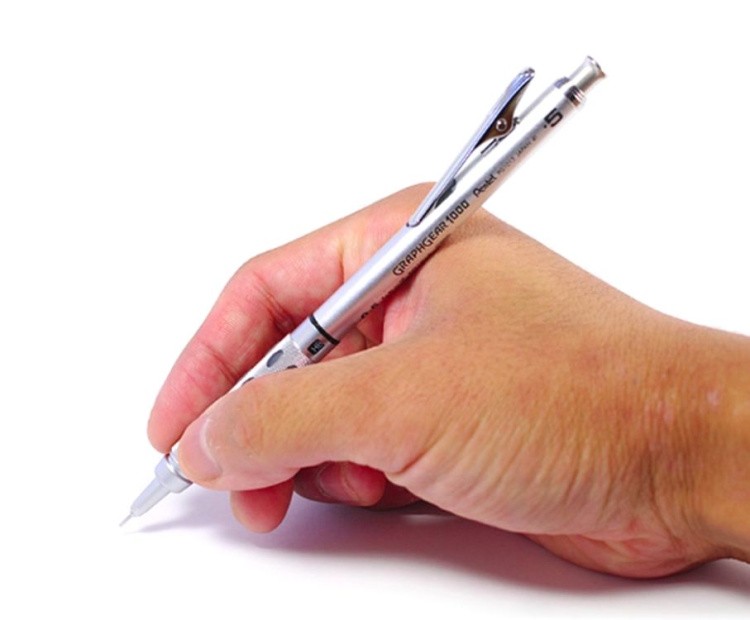 Карандаш автоматический профессиональный GRAPHGEAR 1000 0,5 мм, НВ, Pentel — картинка 4