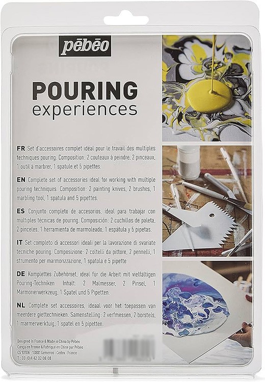Набор аксессуаров для техники Флюид Арт, Pebeo — картинка 2