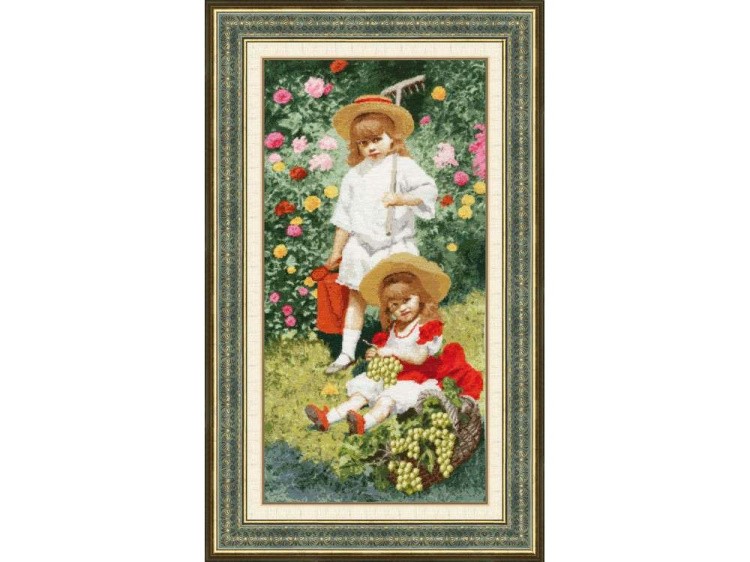 Набор для вышивания «Портрет детей» — картинка 2