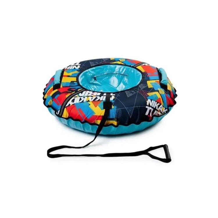 Детская зимняя ватрушка тюбинг для катания 85 см — картинка 4