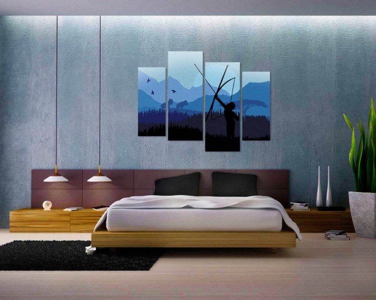 Картина по номерам «Саванна. Охотник.» — картинка 2