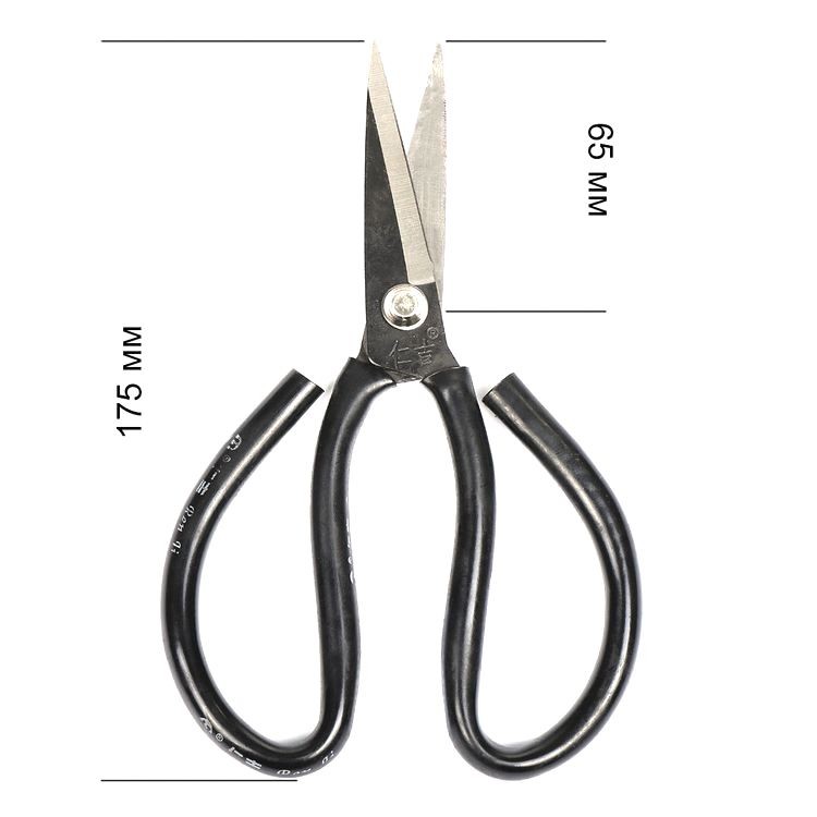 Ножницы для кожи и плотной ткани, 175 мм, Maxwell — картинка 6