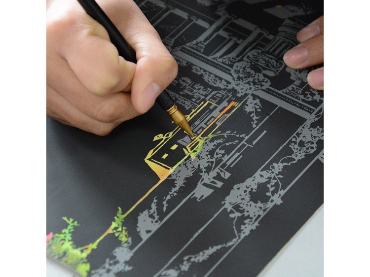 Скретч-картина «Venice» (цветная) — картинка 6