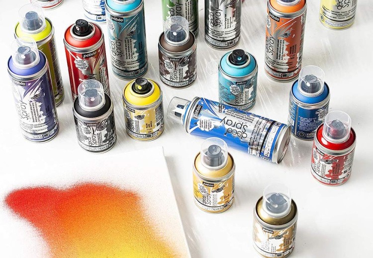 Краска на водной основе decoSpray, 093741 Белый глянцевый — картинка 4