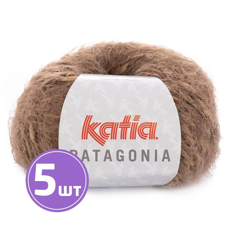 Пряжа Katia Patagonia (202), бежевый, 5 шт. по 50 г