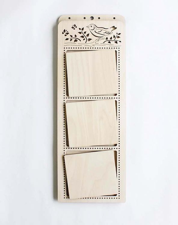 Рамка «Птичка», тройная, 10x11 см — картинка 2