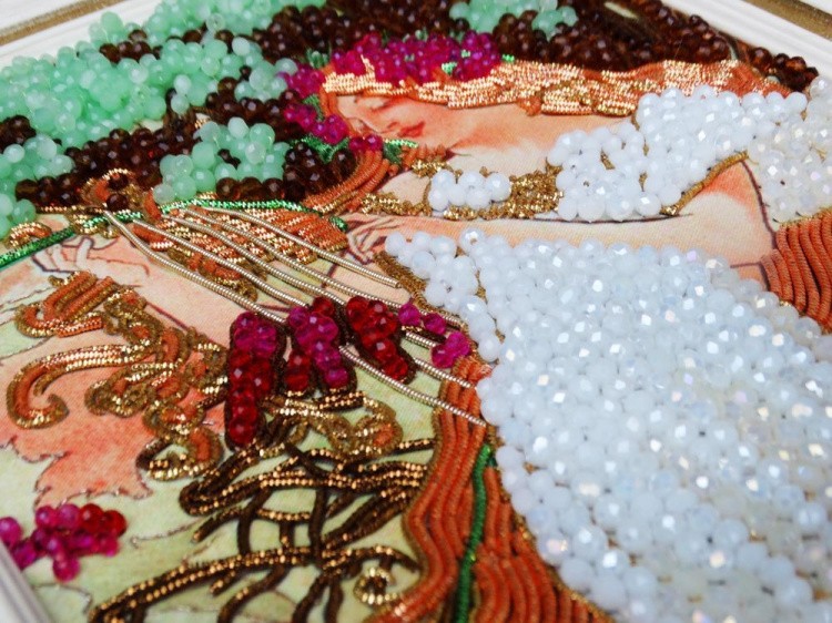 Набор вышивки хрустальными камнями «Весна» — картинка 15