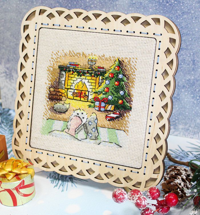 Набор для вышивания «У камина» — картинка 2
