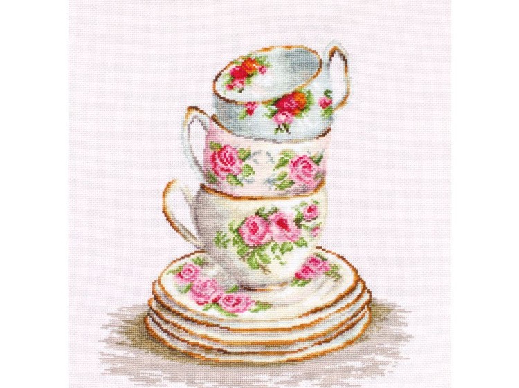 Набор для вышивания «Три чайные чашки»