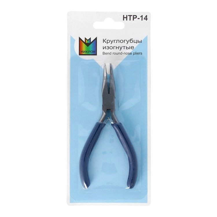 Круглогубцы изогнутые, металл, Micron — картинка 3