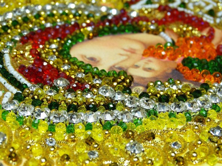 Набор вышивки хрустальными камнями «Владимирская» — картинка 9