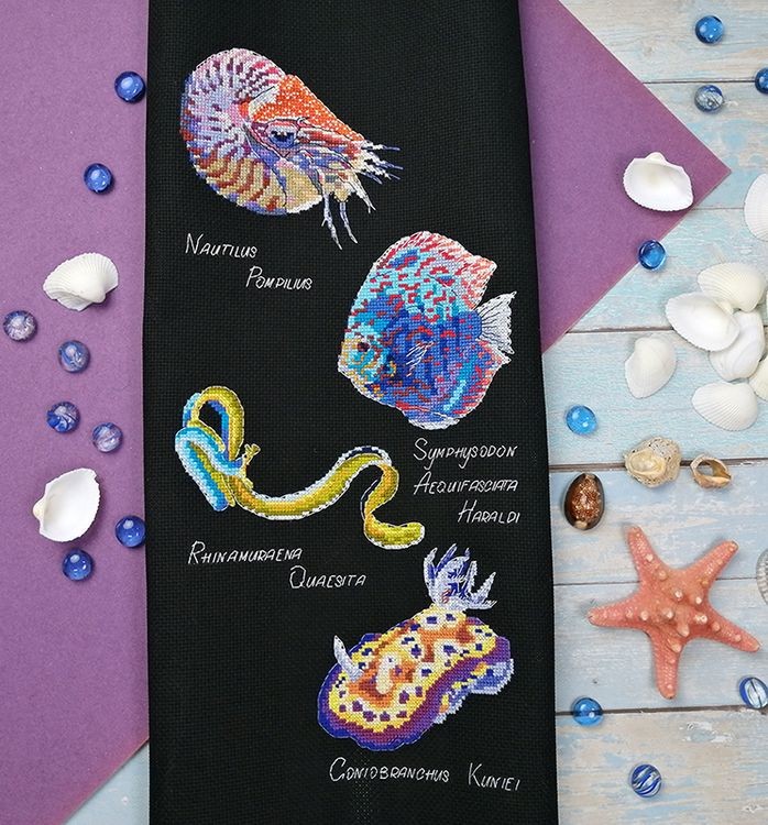 Набор для вышивания «Морские обитатели» — картинка 5