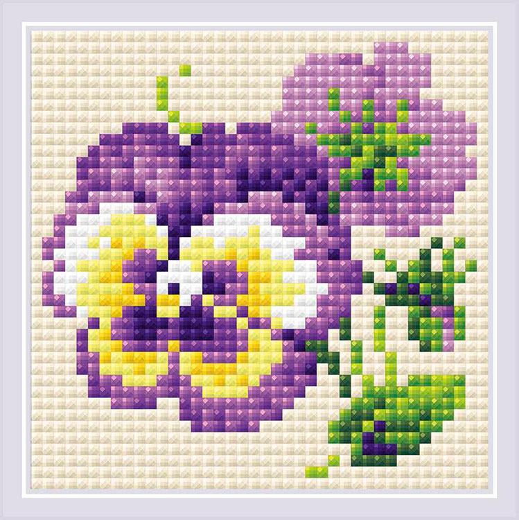 Алмазная вышивка «Пара анюток» — картинка 2