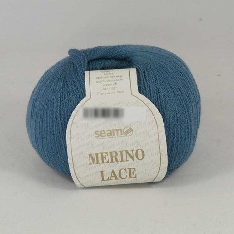 Пряжа SEAM MERINO LACE (21), полночь, 5 шт. по 50 г — картинка 2