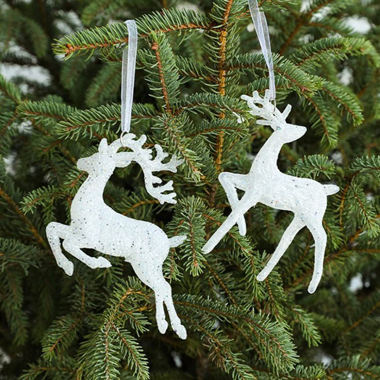 Силиконовый молд - Олени №1, 17x15см — картинка 5