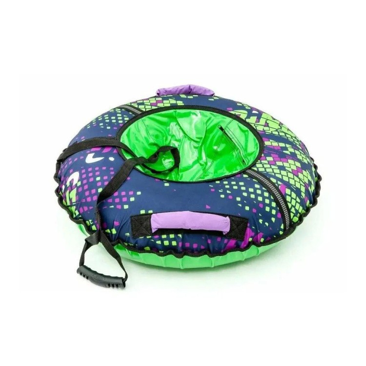 Детская зимняя ватрушка тюбинг для катания 85 см — картинка 6