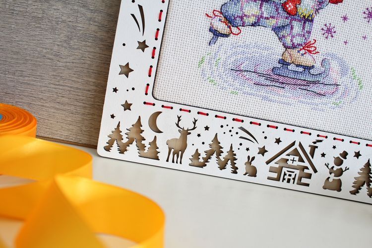 Рамка большая «Зимний вечер» — картинка 3