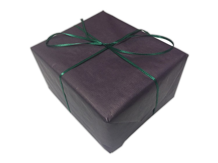 Подарочная упаковка «Фиолетовый крафт»