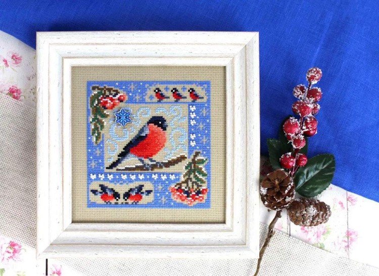 Набор для вышивания «Мини-семплер. Зимняя композиция» — картинка 5