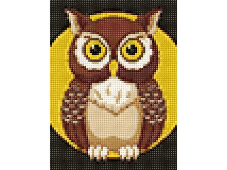 Алмазная вышивка «Ночная сова» — картинка 2