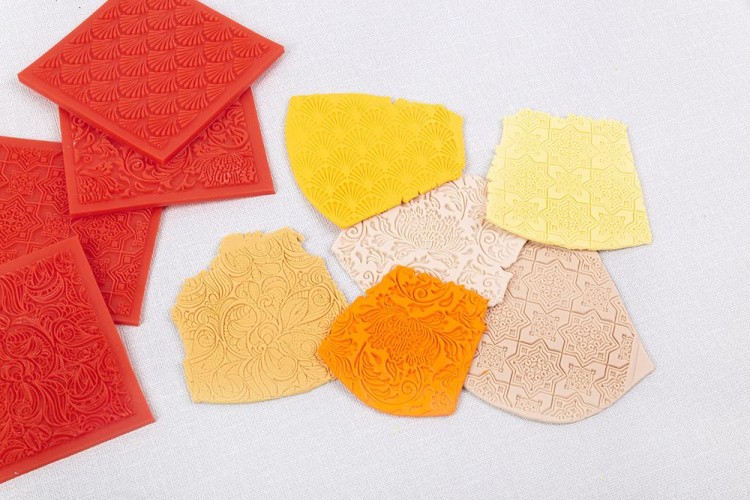 Текстурный лист «Антик», 9х9х0,3 см, Craft&Clay — картинка 3