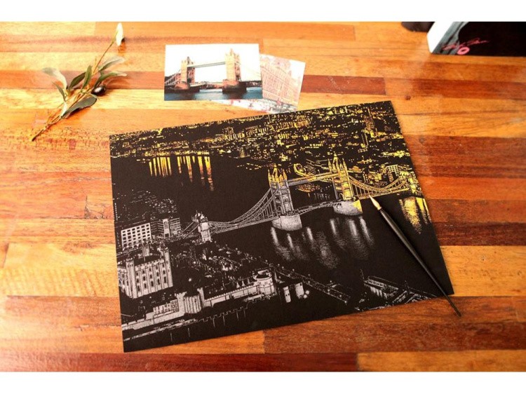 Скретч-набор «Лондон» — картинка 7